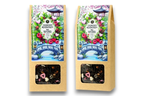 Herbata Czarna OGRODY ROZKOSZY (KT) (50g) Miłość W Każdym Łyku !!